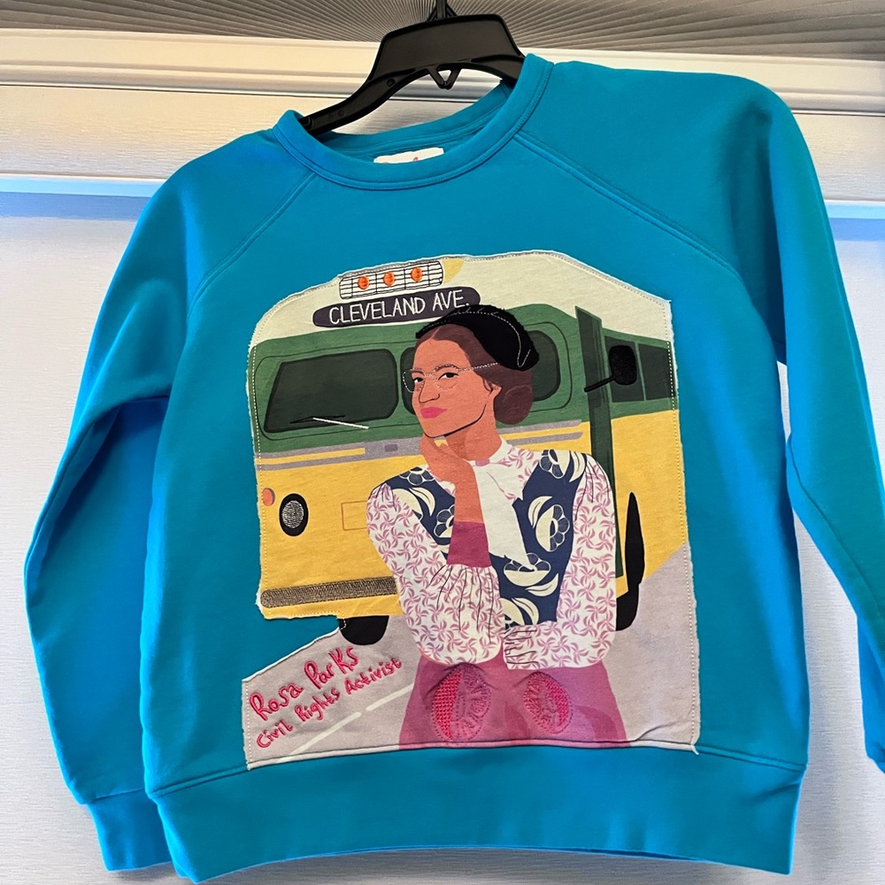 NWOT LMT. EDT. Piccolina Sz. 10 Rosa Parks sweater
